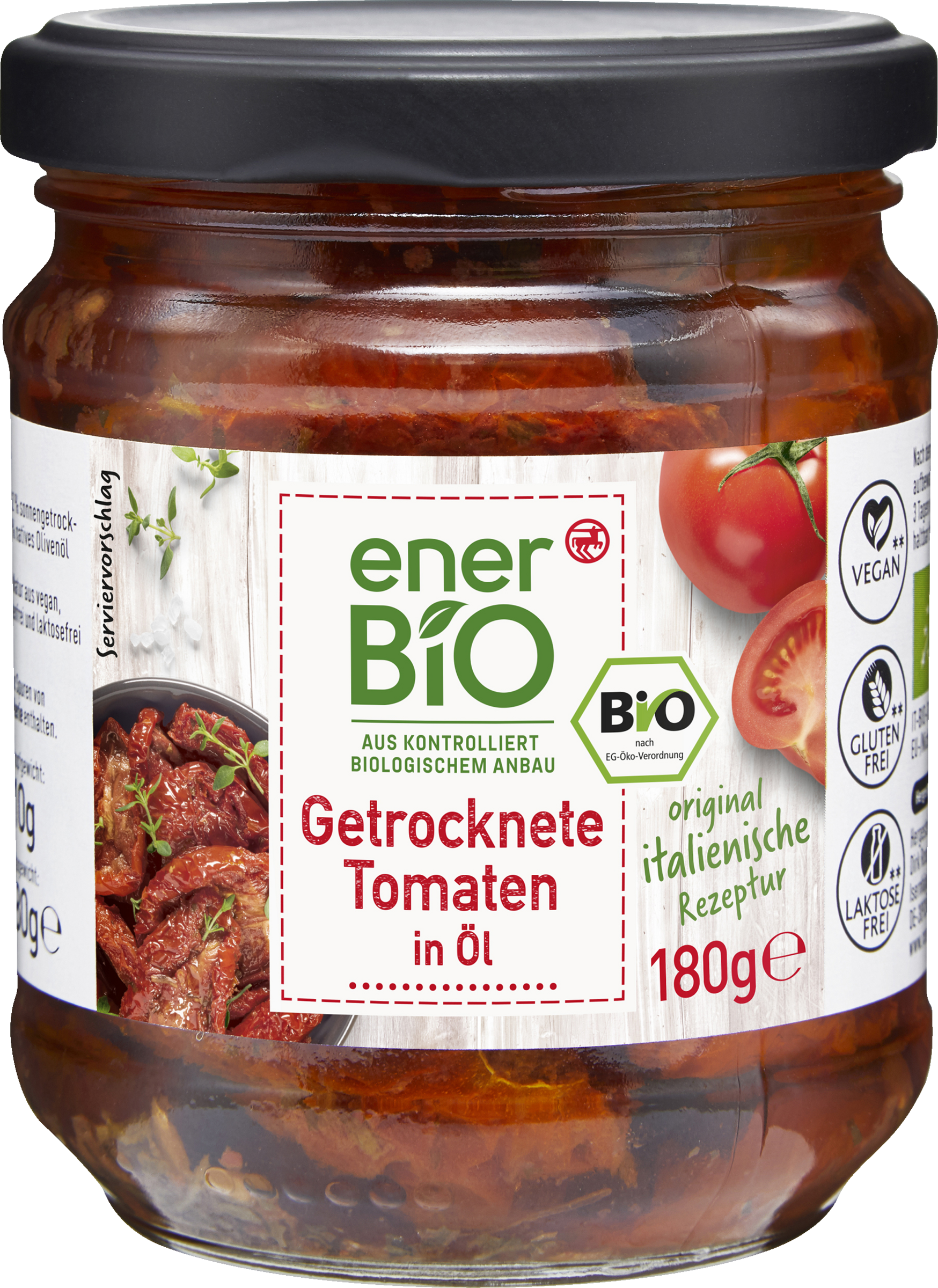 enerBiO Tørrede tomater i olie