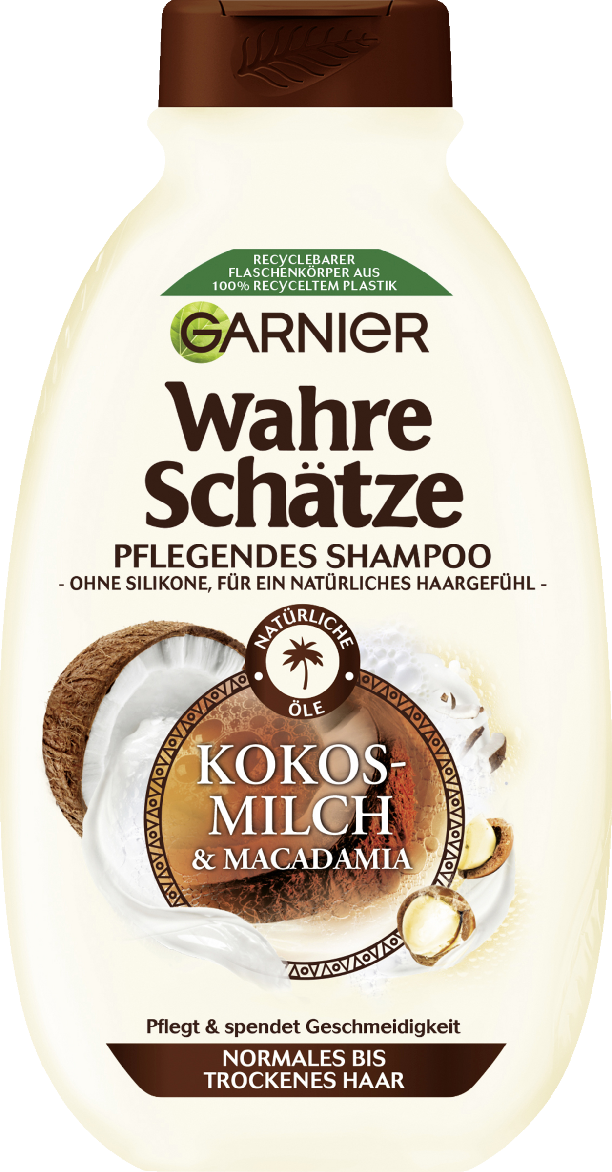 Garnier Wahre Schätze Caring Shampoo Coconut Milk & Acadamia
