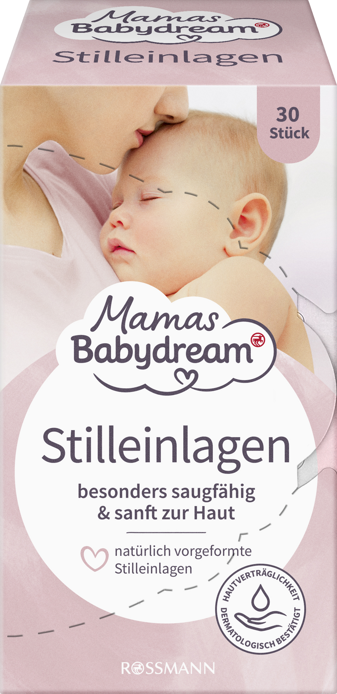 Mamas Babydream Ammeindlæg hvide