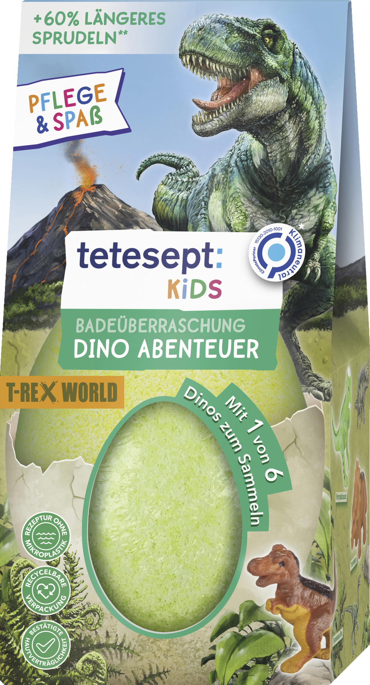 tetesept Kinder Badespaß Kids Badeoverraskelse Dino Adventure