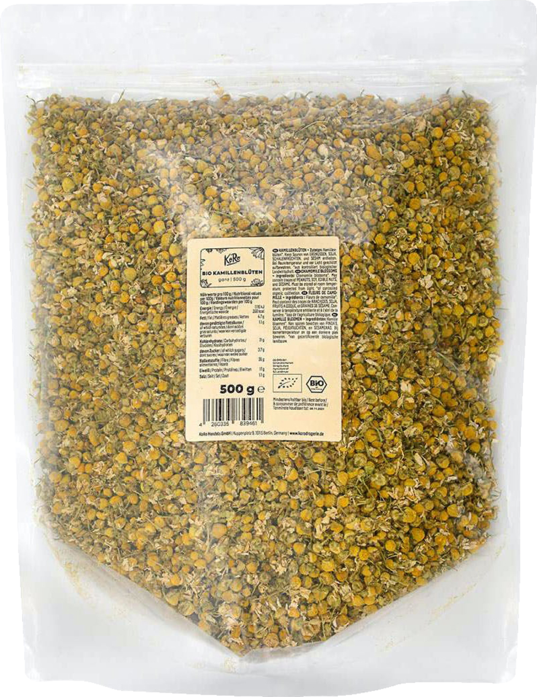 KoRo Økologiske, hele kamilleblomster