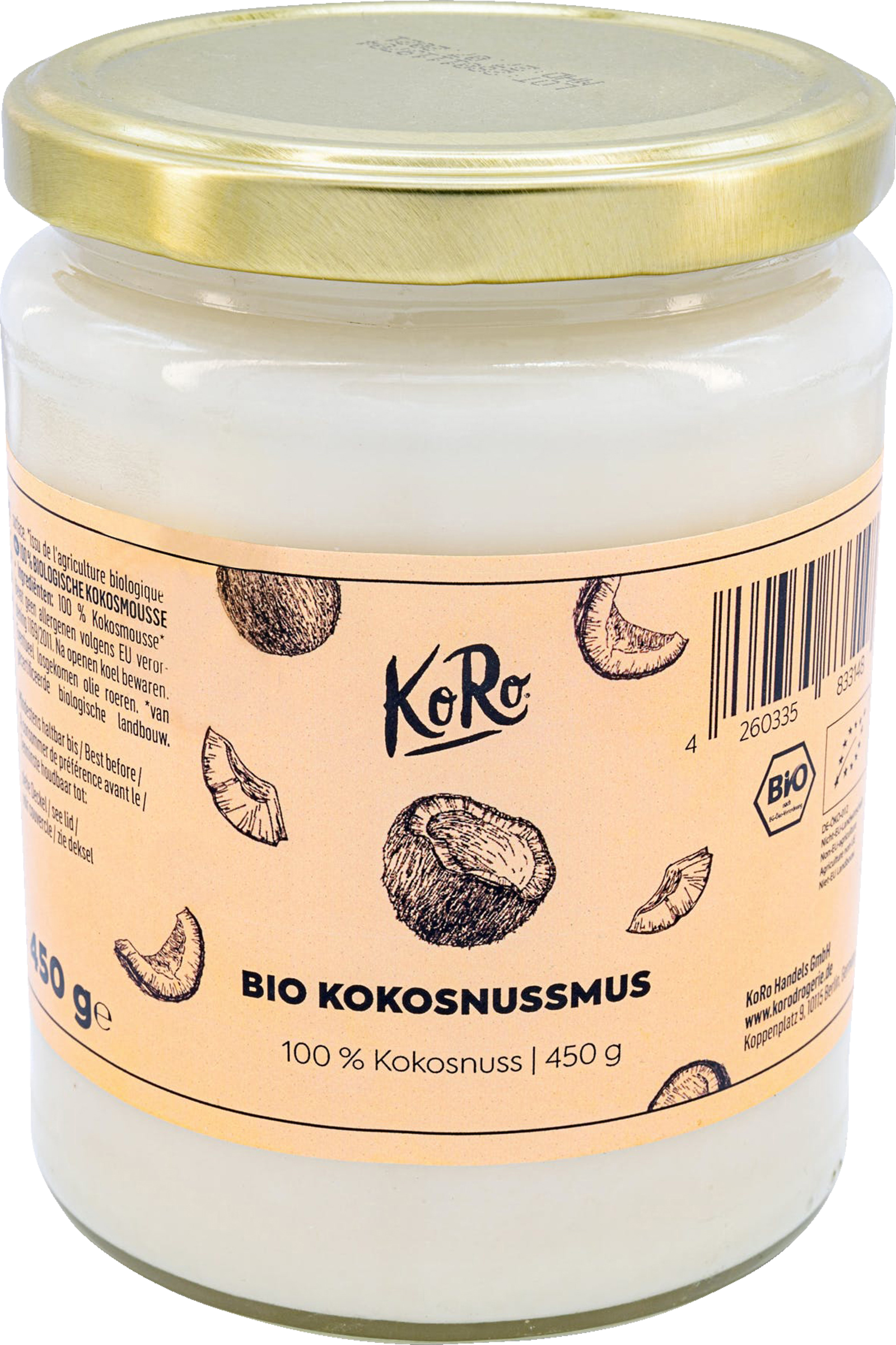 KoRo Økologisk kokosnøddepasta