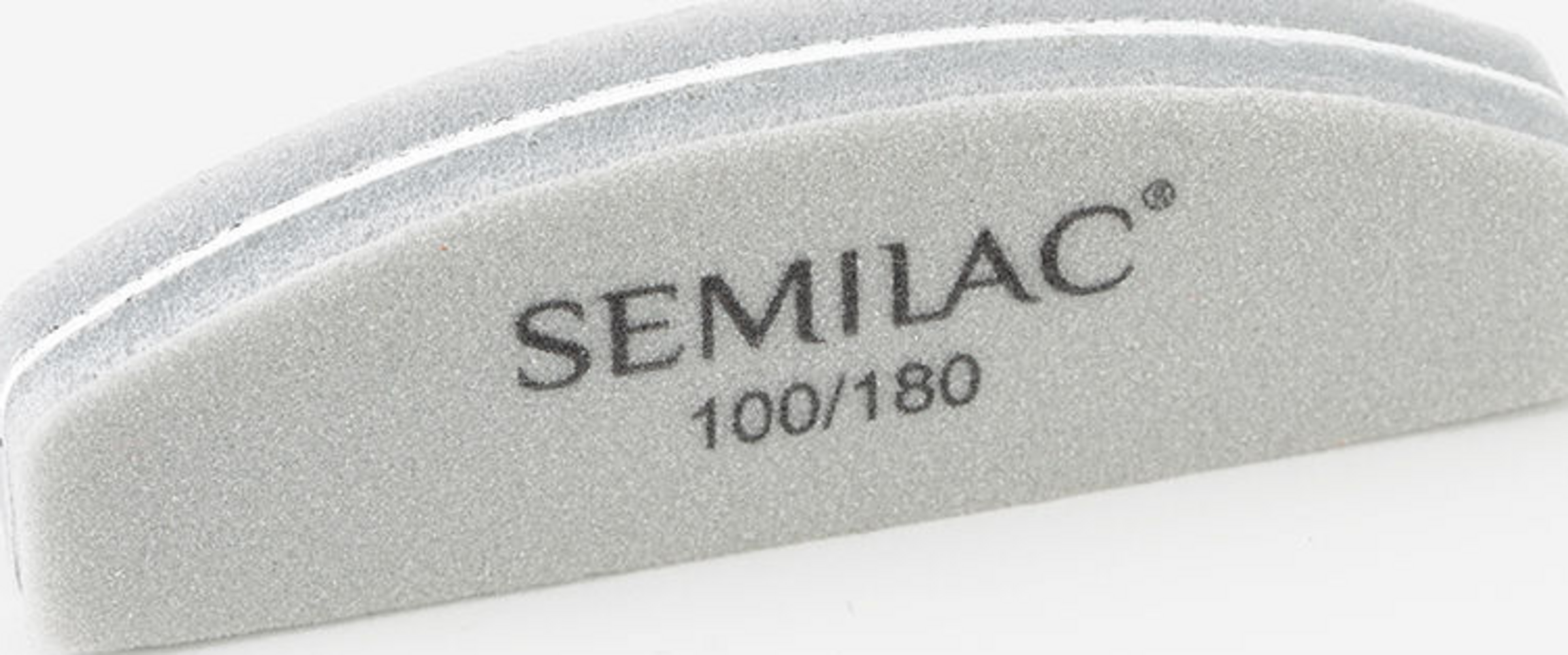 Semilac Halvmåne Mini-poleringsfil 100/180