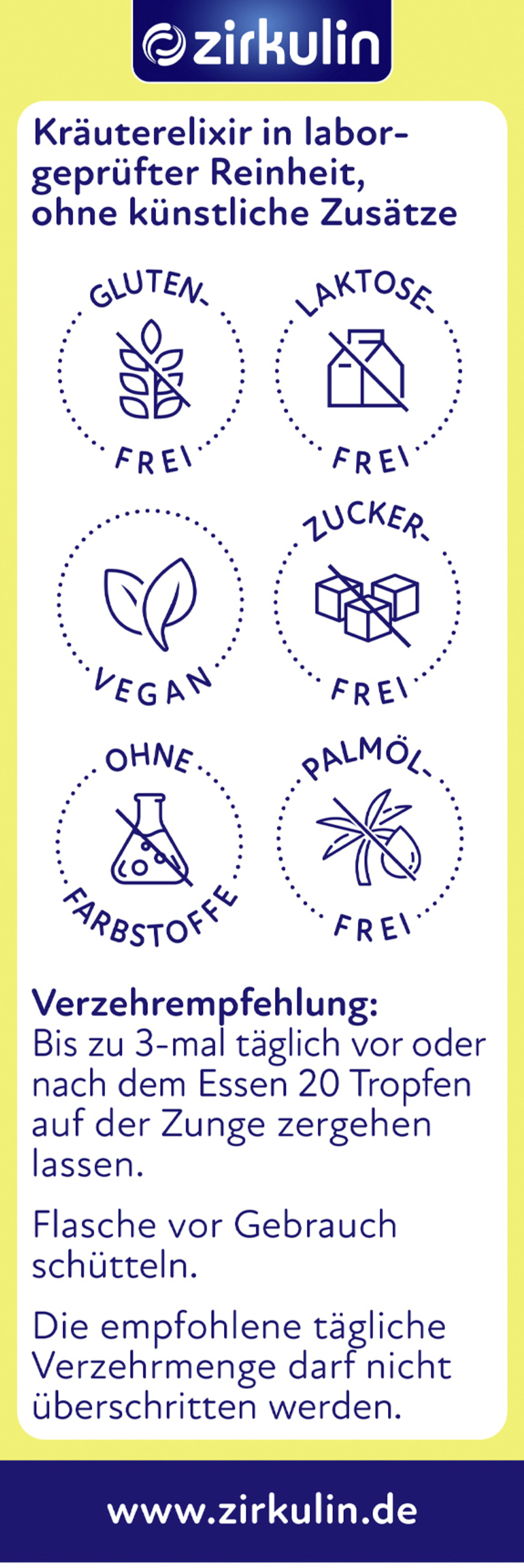 Zirkulin Bio Bitter-Elixir Køb online | rossmann.dk