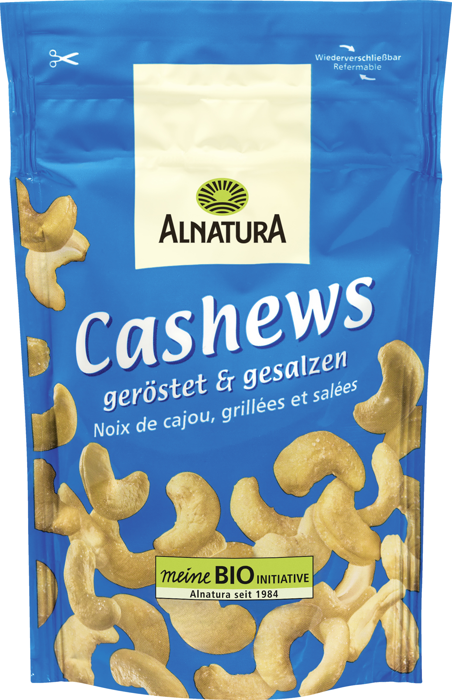 Alnatura Økologiske cashews ristede og saltede