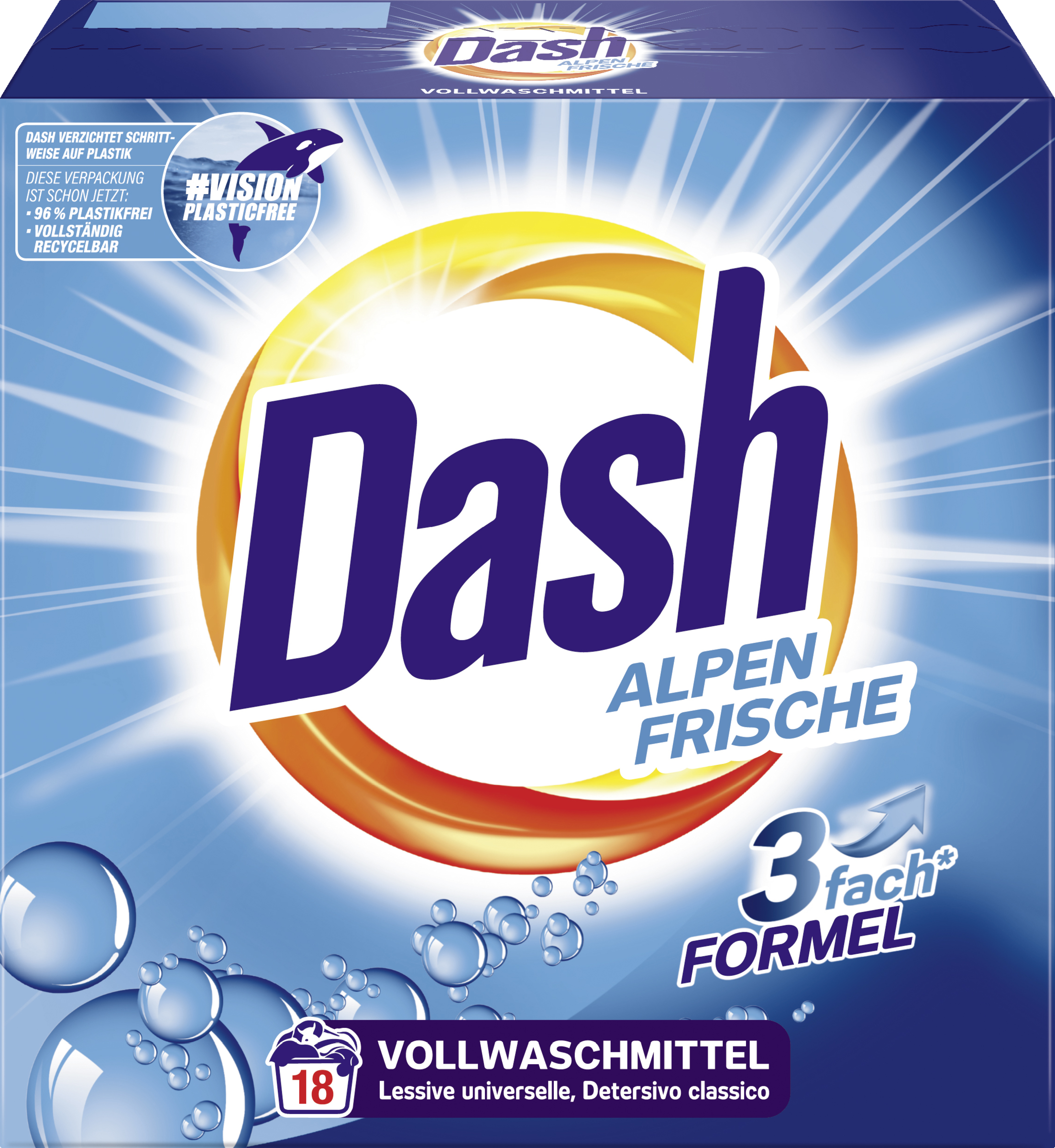Dash Vaskepulver Alpefrisk