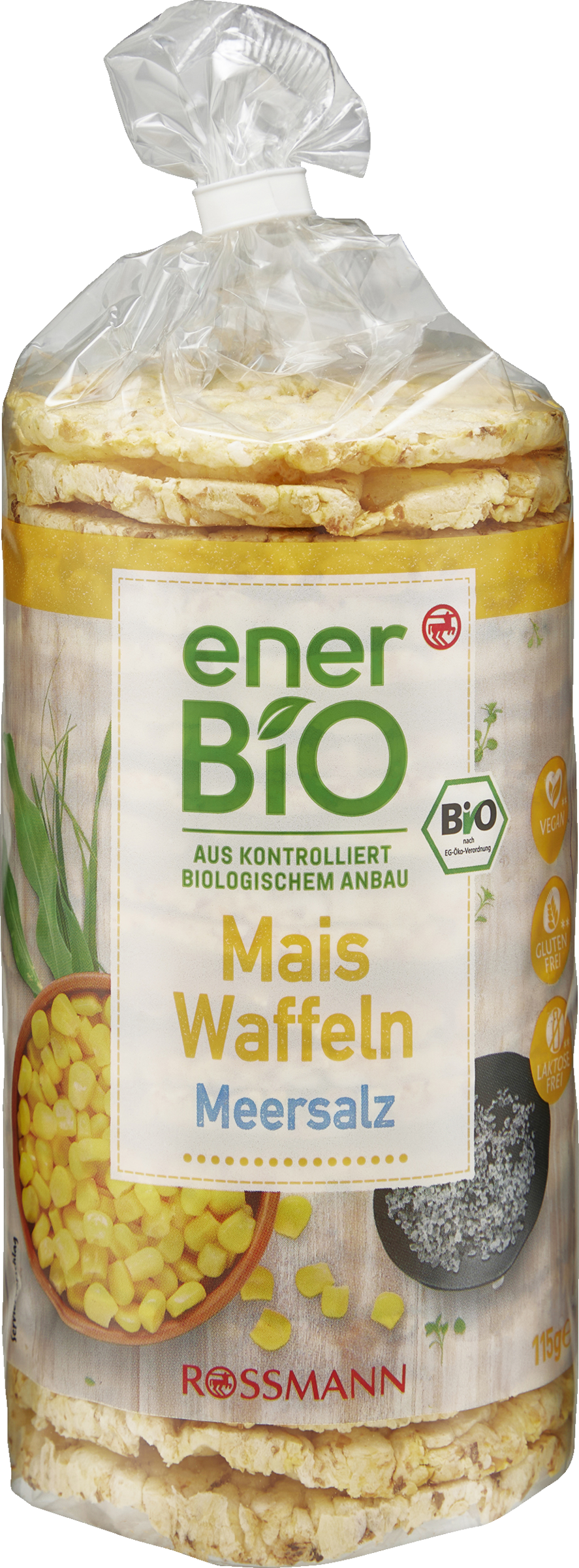 enerBiO Majsvafler havsalt