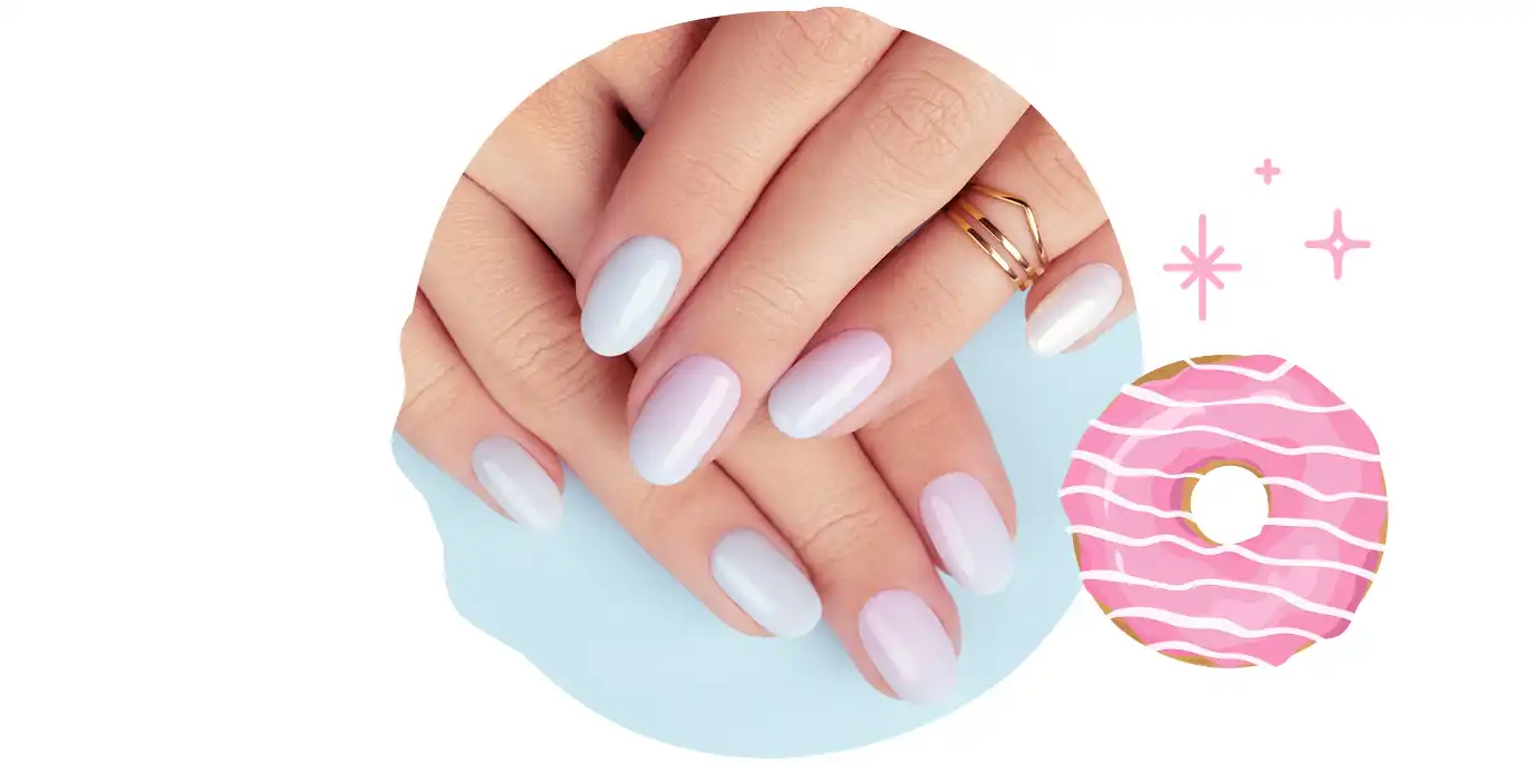 Hailey Bieber nails
