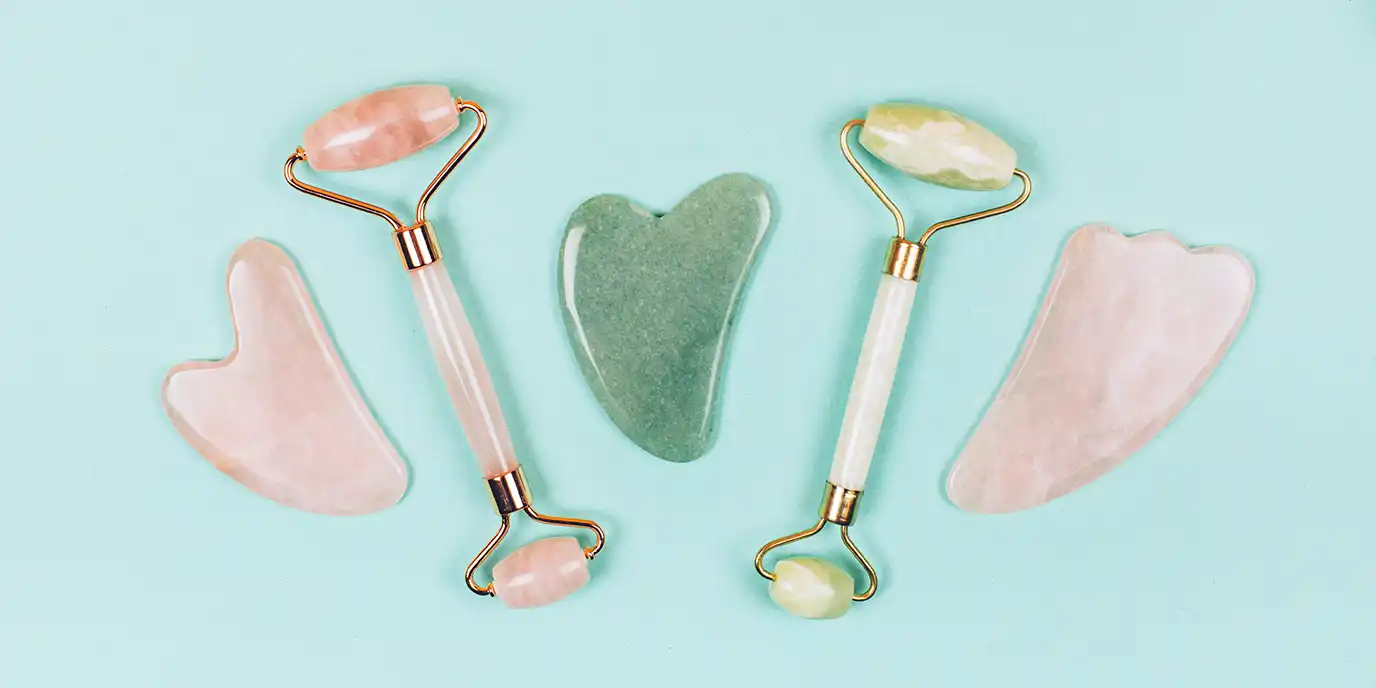 Gua sha massagesten