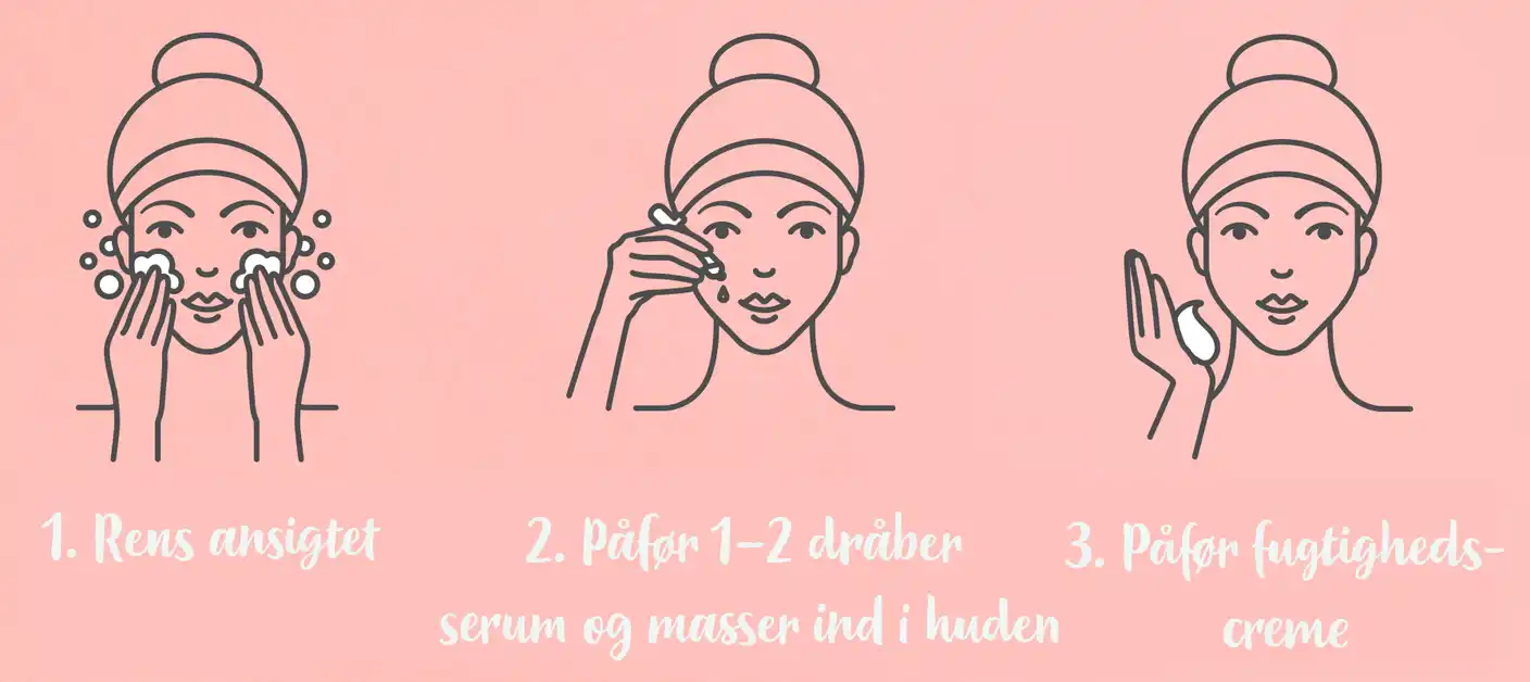 Vitamin C serum step-by-step